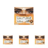 Mara Kozmetik Magnetic Eyes Mıknatıslı Kirpik Extra Yoğun, Siyah (4 paketi)