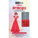 MARA KOZMETİK Princess Yıkanabilir Su Bazlı Çocuk Ojesi - Kırmızı (Törpü Hediyeli)