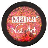Mara Magic Chameleon Flakies Pink-Gold-Green Tırnak Süsü