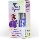 Mara Princess Su Bazlı Mor Çocuk Ojesi - Kolayca Çıkarılabilir, 1 Adet