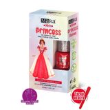 Mara Princess Yıkanabilir Su Bazlı Çocuk Ojesi 4.5 Ml - Kırmızı (Törpü Hediyeli)
