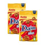 MARABOU Daim Bites Mısır Gevrekli Sütlü Çikolata Kaplı,bademli Karamel Dolgulu Çikolata 145 G X 2