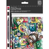 Marabu 014500100 Aqua Pen kalem seti Manga 12li, 12li