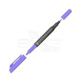 Marabu 1.0 mm-0.5 mm 226 Pastel Lilac Graphix Permanent Marker Çift Uçlu Kalem