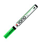 Marabu 12400101067 - YONO Marker, Meyve Suyu Yeşili 067, 0,5 - 1,5 mm İnce Japon Yuvarlak Uçlu Çok Yönlü Akrilik Kalem 0,5 - 1,5 mm, Su Bazlı, Işık Geçirmez ve Su Geçirmez, Neredeyse Tüm Zeminler İçin
