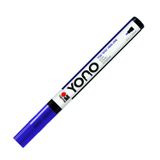Marabu 12400101251 – YONO Marker, Mor 251, Çok yönlü akrilik kalem, ince Japon yuvarlak uçlu 0,5 – 1,5 mm, su bazlı, solmaz ve su geçirmez, neredeyse tüm zeminler için