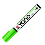 Marabu 12400102061 - YONO Marker, Reseda 061, çok yönlü akrilik kalem, Japon kama uçlu, 0,5-5 mm, su bazlı, solmaz ve suya dayanıklı, neredeyse tüm zeminler için