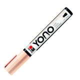Marabu 12400103029 - YONO Marker, Pembe Bej 029, Çok Yönlü Akrilik Kalem Japon Yuvarlak Uçlu 1,5 - 3 mm, Su Bazlı, Işığa Dayanıklı ve Su Geçirmez, Neredeyse Tüm Zeminler için