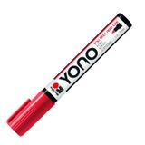 Marabu 12400103125 - YONO Marker, Kiraz 125, çok yönlü akrilik kalem, Japon yuvarlak uçlu 1,5 - 3 mm, su bazlı, solmaz ve suya dayanıklı, neredeyse tüm zeminler için