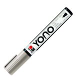 Marabu 12400103987 - YONO Marker, Sıcak Gri Açık 987, Çok Yönlü Akrilik Kalem Japon Yuvarlak Uçlu 1,5 - 3 mm, Su Bazlı, Işığa Dayanıklı ve Su Geçirmez, Neredeyse Tüm Zeminler için