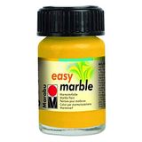 Marabu 130539021 Easy Marble Efekt Ve Ebru Boyası 021 15Ml Orta Sarı, Orta Sarı