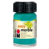 Marabu 130539098 Easy Marble Efekt Ve Ebru Boyası 098 15Ml Turkuaz, Turkuaz