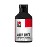 Marabu 151013073 Aqua Lino Baskı Boyası 250 ml Siyah