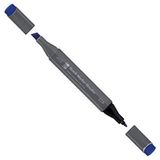 Marabu 243335 958 Ultramarine Blue Graphix Sketch Marker Çift Uçlu Kalem