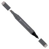 Marabu 243342 992 Warm Grey Graphix Sketch Marker Çift Uçlu Kalem