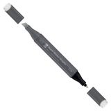 Marabu 243344 985 Cool Grey Light Graphix Sketch Marker Çift Uçlu Kalem