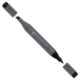 Marabu 243347 974 Carbon Black Graphix Sketch Marker Çift Uçlu Kalem