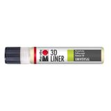 Marabu 3D Liner Kabaran Kumaş Boyası 25Ml Pastel Yellow