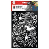 Marabu Art A4 Blooming Garden Stencil
