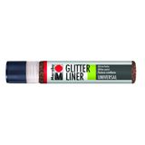 Marabu Glitter Liner 25 ml Espresso Akrilik Boya