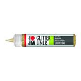 Marabu Glitter Liner 25 ml Gold Akrilik Boya