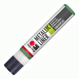 Marabu Metallic Liner 25 ml Dark Green Kalem