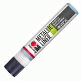 Marabu Metallic Liner 25 ml Light Blue Kalem