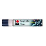 Marabu Metallic Liner Boyutlu No 782 Metalik Gümüş 25 ml Boncuk Boyası