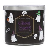 Maracco Cadılar Bayramı Gnome Mum Balkabağı Kokulu Mum Cadılar Bayramı için 3 Fitil Büyük Mum, 14oz
