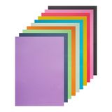 MARACOL Renkli Poster Tahtası, 50 Yaprak 30,4 x 40,4 cm A3 Büyük Boy Çeşitli Neon Üç Katlı Poster Panosu Sınıf Kullanımı Okul El Sanatları Projesi Sunum Çizimi
