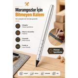 Marangoz Bitmeyen Kalem – Metal Gövdeli Hassas İşaretleme Kalemi Ahşap Metal Seramik Ve Taş Uyumlu