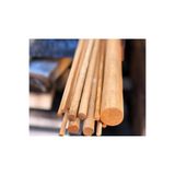 Marangozi 15mm (1,5cm) 5 Adet 80 cm Yuvarlak Ahşap Çubuk, Makrome Çıta Sopa