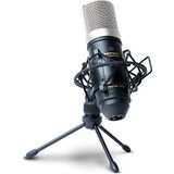 Marantz Professional MPM-1000 - Podcast, akış, şarkı söyleme, tele-çalışma ve oyun için masa standı ve kablolu XLR kondenser stüdyo mikrofonu