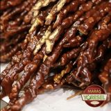 Maraş Yöresel Saf üzüm suyu cevizli siyah sucuk (500 Gr)