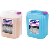 Maratem 20+20 lt M302 + M303 Endüstriyel Bulaşık Makineleri İçin Bulaşık Deterjanı + Parlatıcı