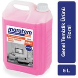 Maratem M202 Genel Temizlik Ürünü Floral 5 Lt - Pembe