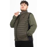 Maraton Büyük Beden Erkek Dik Yaka Haki- Yelek - 5XL