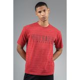 Maraton Comfort Erkek Bisiklet Yaka Kahverengi T-Shirt - 2XL