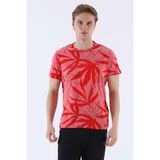 Maraton Erkek Beach T-Shirt - XL - Kırmızı