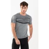 Maraton Erkek Koşu T-Shirt - Gri