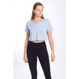 Maraton Kadın Sportswear Crop Top - XL - Mavi