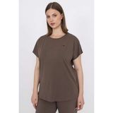 Maraton Kadın Sportswear T-Shirt - Kahverengi - 3