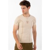 Maraton Koşu Erkek T-Shirt - Krem - L - XL