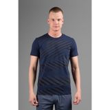 Maraton Regular Erkek Bisiklet Yaka Açık Lacivert T-shirt