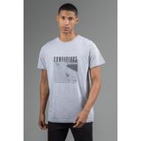 Maraton Regular Erkek Bisiklet Yaka Beyaz T-Shirt - XL