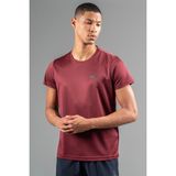 Maraton Regular Erkek Bisiklet Yaka Bordo- T-shirt