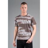 Maraton Regular Erkek Bisiklet Yaka Kakao T-Shirt