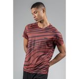 Maraton Regular Erkek Bisiklet Yaka Kırmızı T-Shirt - XL
