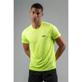 Maraton Regular Erkek Bisiklet Yaka Neon Sarı T-Shirt - XL