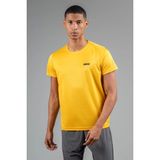 Maraton Regular Erkek Bisiklet Yaka Safran T-Shirt - 2XL
